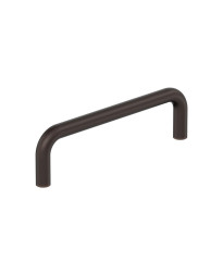 Wire Pulls 4 inch (102mm) Center-to-Center Oil-Rubbed Bronze Cabinet Pull