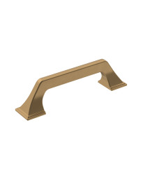 Exceed 3-3/4 in (96 mm) Center-to-Center Champagne Bronze Cabinet Pull