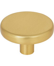 Gibson 1-5/8" Mushroom Knob in Brushed Gold