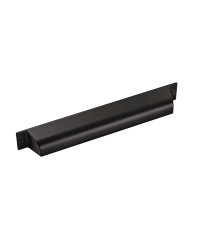Cup Pulls Collection 7 in (178 mm) Center-to-Center Flat Black Cabinet Cup Pull - 10 Pack