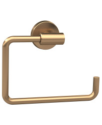 Arrondi 6-7/16 in (164 mm) Length Towel Ring in Brushed Bronze/Golden Champagne