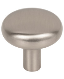 Loxley 1-1/4" Mushroom Knob in Satin Nickel