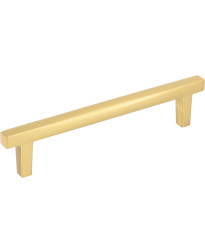Whitlock 128 mm Bar Pull in Brushed Gold