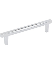 Whitlock 128 mm Bar Pull in Polished Chrome