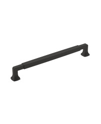 Stature 8-13/16 in (224 mm) Center-to-Center Matte Black Cabinet Pull