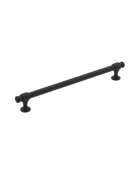 Winsome 8-13/16 in (224 mm) Center-to-Center Matte Black Cabinet Pull
