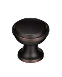Westerly 1-3/16 in (30 mm) Diameter Oil-Rubbed Bronze Cabinet Knob