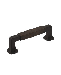 Stature 3-3/4 in (96 mm) Center-to-Center Oil Rubbed Bronze Cabinet Pull