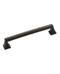 Mulholland 6-5/16 in (160 mm) Center-to-Center Oil-Rubbed Bronze Cabinet Pull