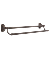 Clarendon 24 in (610 mm) Double Towel Bar in Oil-Rubbed Bronze