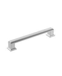 Appoint 5-1/16 in (128 mm) Center-to-Center Polished Chrome Cabinet Pull