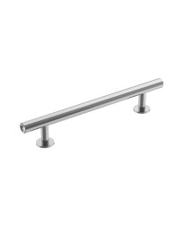 Radius 5-1/16 in (128 mm) Center-to-Center Polished Chrome Cabinet Pull