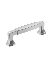 Stature 3-3/4 in (96 mm) Center-to-Center Polished Chrome Cabinet Pull