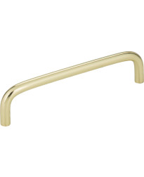 Torino 128mm Centers Cabinet Pull in Polished Brass