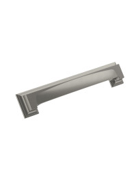 Appoint 5-1/16 in & 6-5/16 in (128 mm & 160 mm) Center-to-Center Satin Nickel Cabinet Cup Pull