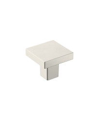 Monument 1-3/16 in (30 mm) Length Satin Nickel Cabinet Knob