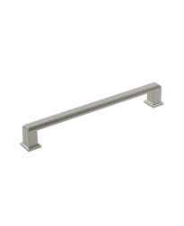 Appoint 7-9/16 in (192 mm) Center-to-Center Satin Nickel Cabinet Pull