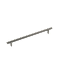 Caliber 10-1/16 in (256 mm) Center-to-Center Satin Nickel Cabinet Pull
