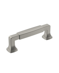Stature 3-3/4 in (96 mm) Center-to-Center Satin Nickel Cabinet Pull