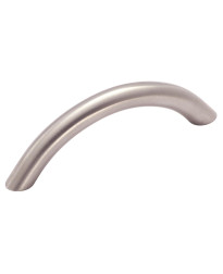 Essential'Z Stainless Steel 3 in (76 mm) Center-to-Center Stainless Steel Cabinet Pull