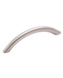 Essential'Z Stainless Steel 3-3/4 in (96 mm) Center-to-Center Stainless Steel Cabinet Pull