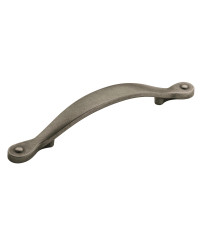 Inspirations 3-3/4 in (96 mm) Center-to-Center Weathered Nickel Cabinet Pull