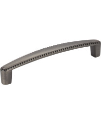 Lindos 5" Centers Cabinet Pull in Brushed Pewter