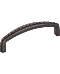 Cypress 3 3/4" Centers Pull with Rope Detail in Brushed Oil Rubbed Bronze