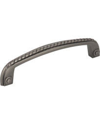 Rhodes 128mm Centers Cabinet Pull in Brushed Black Nickel