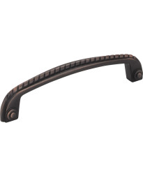 Rhodes 128mm Centers Cabinet Pull in Brushed Oil Rubbed Bronze