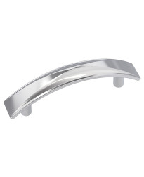 Extensity 3 in (76 mm) Center-to-Center Polished Chrome Cabinet Pull