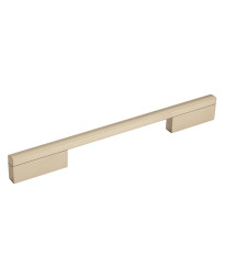 Separa 8 in (203 mm) Center-to-Center Silver Champagne Cabinet Pull
