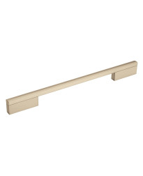 Separa 10-1/16 in (256 mm) Center-to-Center Silver Champagne Cabinet Pull