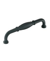 Granby 6-5/16 in (160 mm) Center-to-Center Matte Black Cabinet Pull